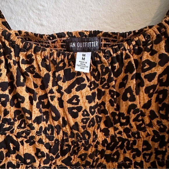 SOLD Urban Outfitters UO Ava Heart Print Smocked Blouse Size M - Picture 7 of 10